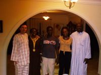 Cheikh Sy und Familie